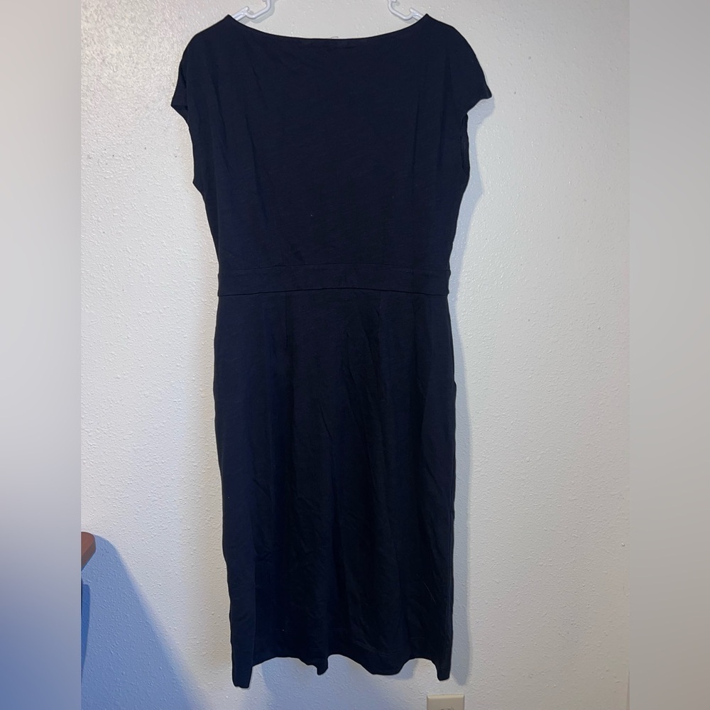 Boden Black Tee Shirt Midi Dress - Picture 5 of 5